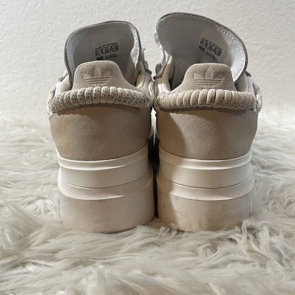 Adidas Ivy Park Super Sleek 72 Beyonce Beige White Platform GX2769 Women's 9.5 - Picture 6 of 15